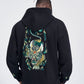 Emerald Tiger Embroidery Hoodie