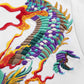 Flying Fire Dragons Embroidery Tee