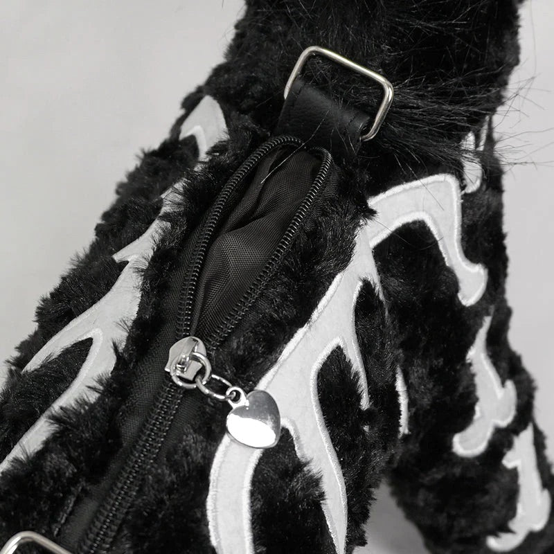 Skeleton Unicorn Plush Bag