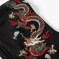 Flying Fire Dragon Embroidery Hoodie