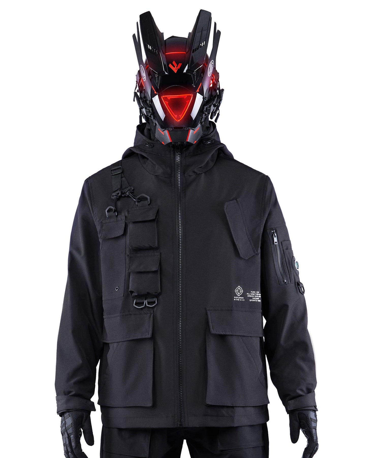 NX Tactical Matte Black Jacket