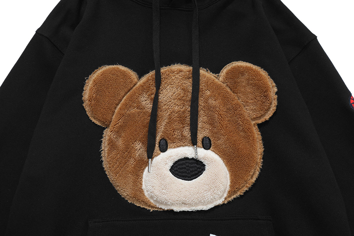 Bear Made Extreme Embroidery Hoodie