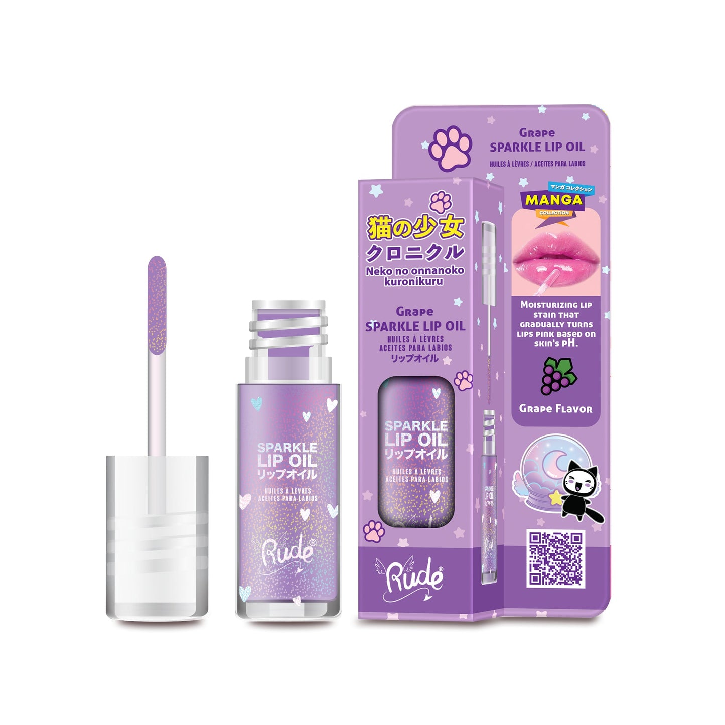 Manga Collection Sparkle Lip Oil