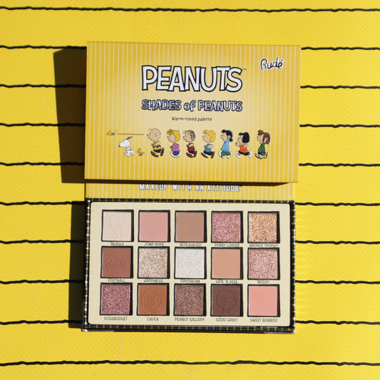 Shades of Peanuts Eyeshadow Palette - Warm-toned