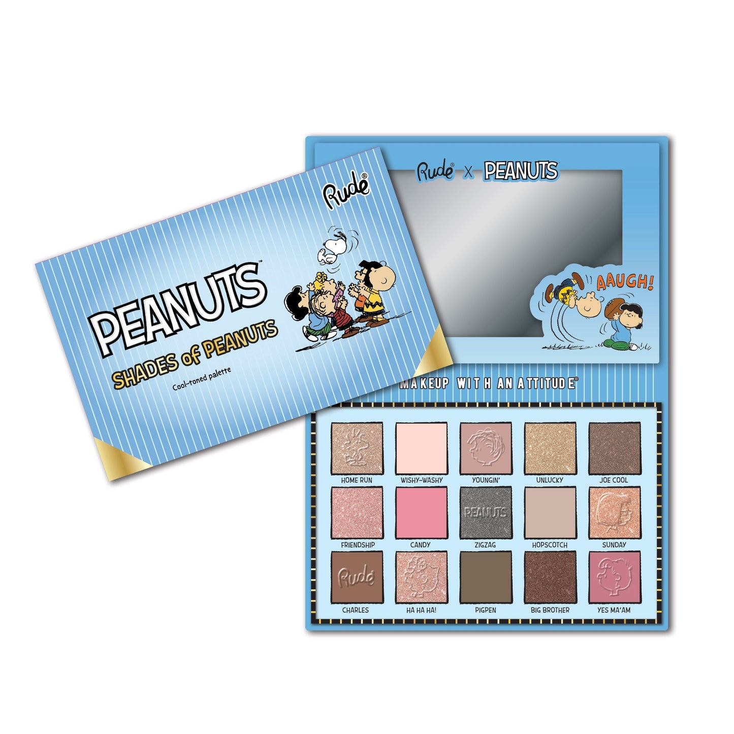 Shades of Peanuts Eyeshadow Palette - Cool-toned