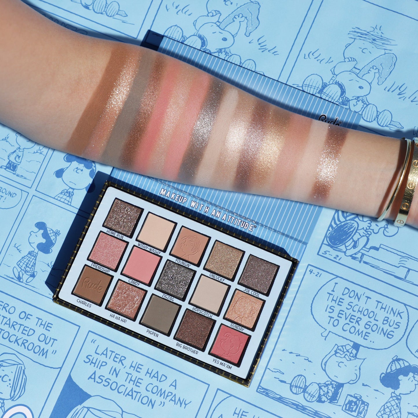 Shades of Peanuts Eyeshadow Palette - Cool-toned