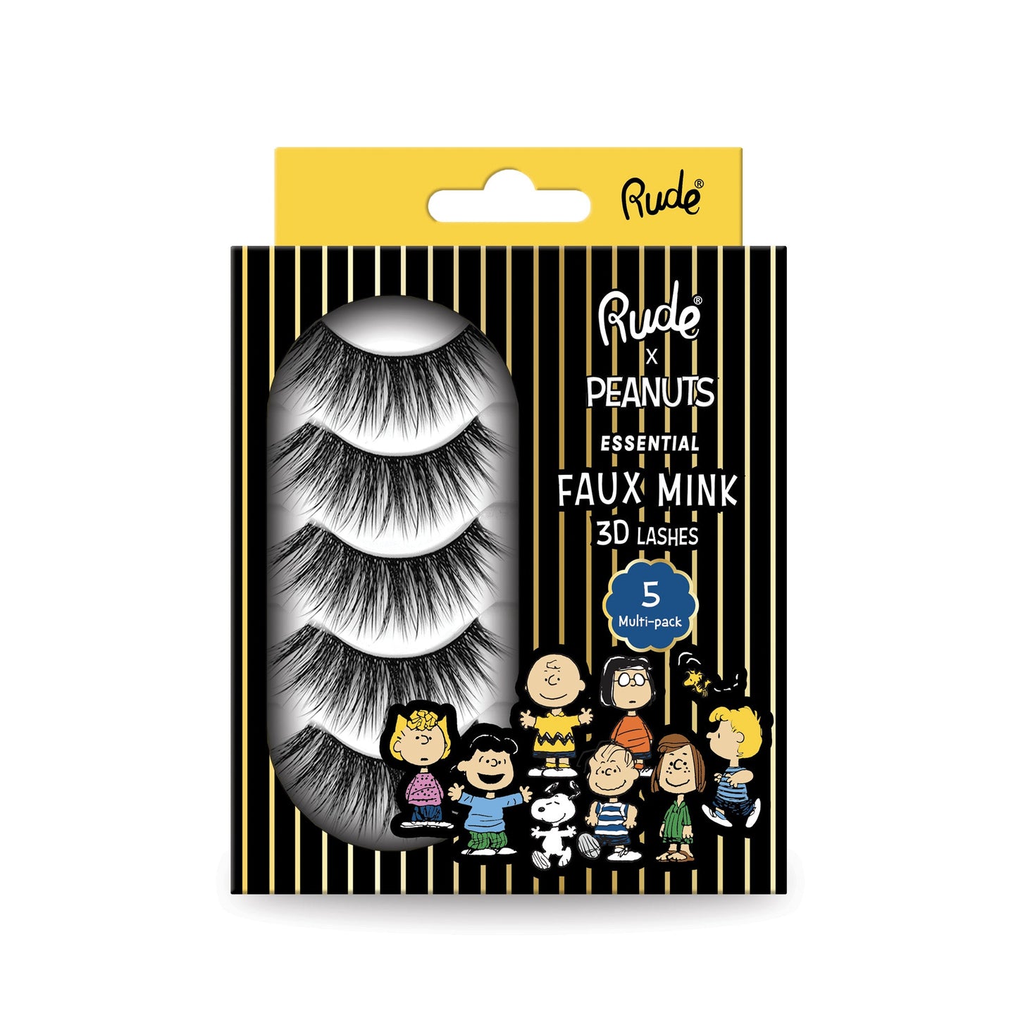 Peanuts Essential Faux Mink 3D Lashes - 5-pack