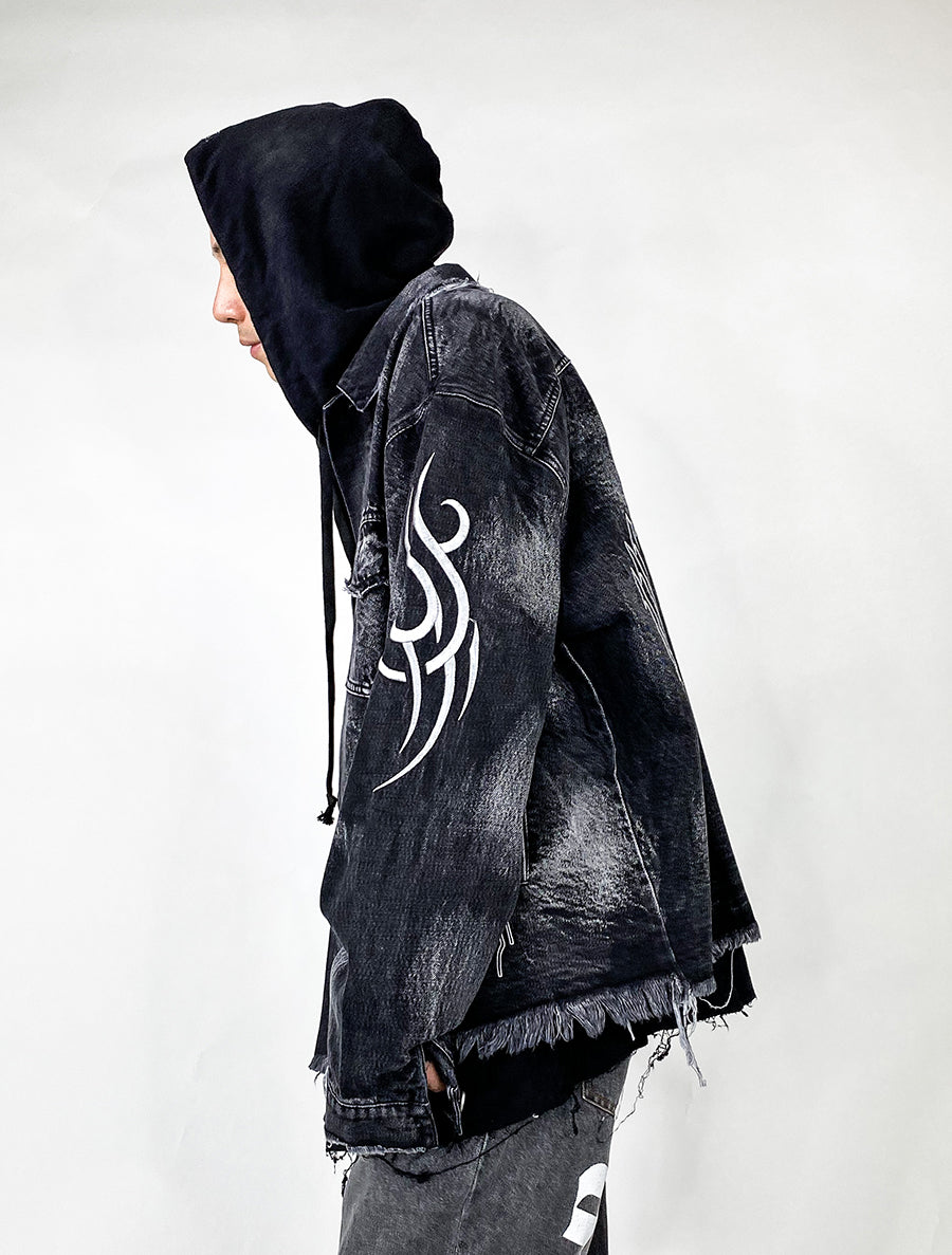 Shadow Destruction Denim Jacket