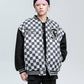 Checkered Winter Bomber Jacket