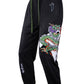 Cloud Dragon Embroidery Black Sweatpants