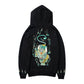 Emerald Tiger Embroidery Hoodie