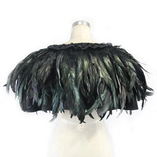 Transylvanian Hunger Feather Capelette