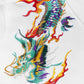 Flying Fire Dragons Embroidery Tee