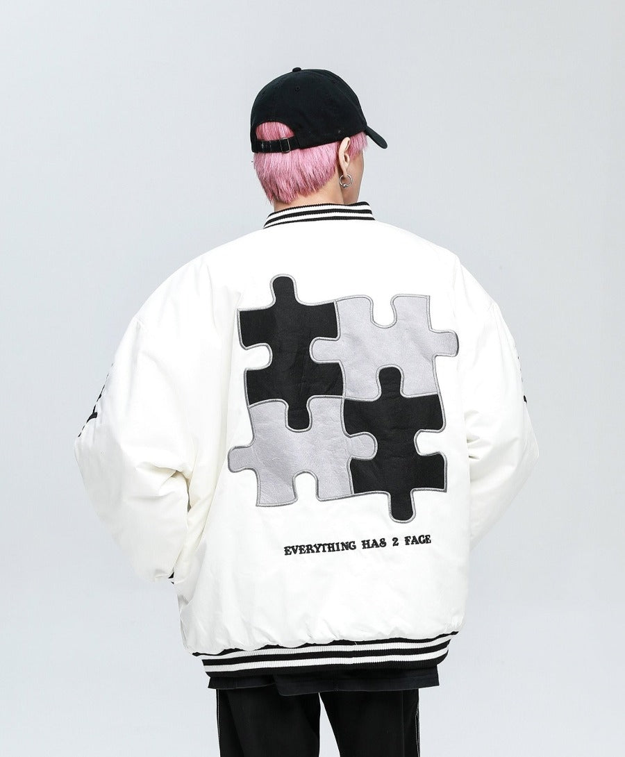 Puzzle Winter Bomber Jacket