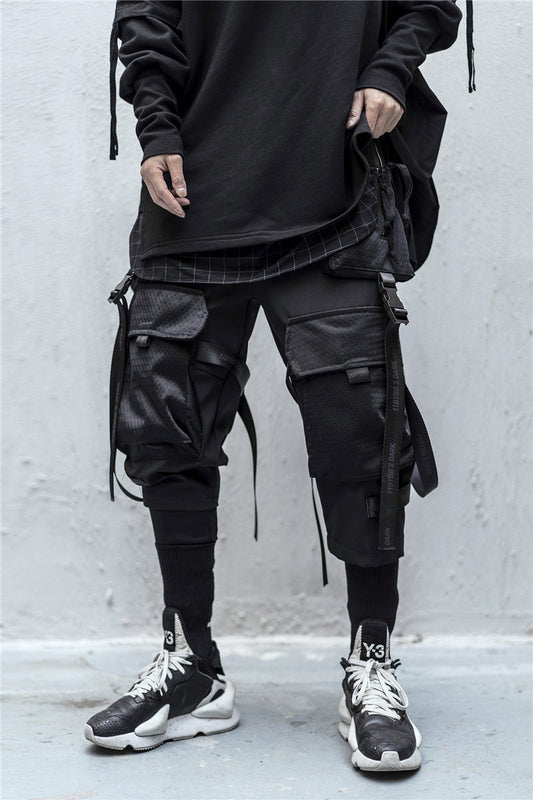 Master Crossover Black Jogger Pants