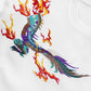 Flying Fire Dragons Embroidery Tee