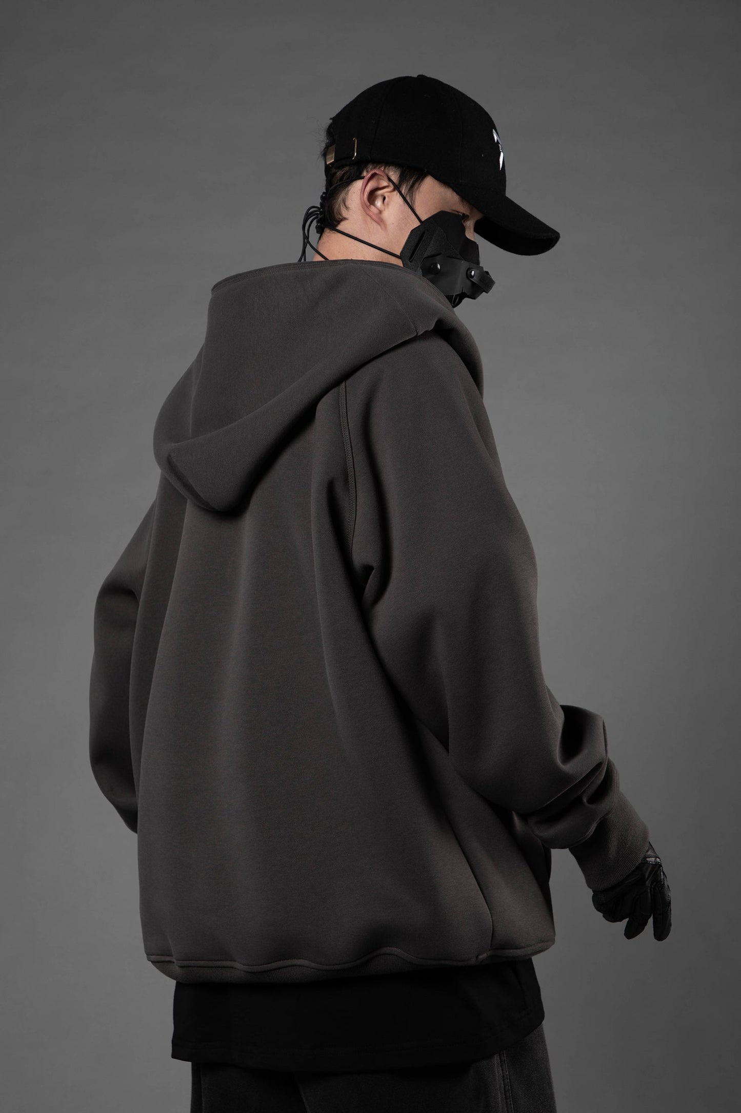 H38 Utility Layered Hoodie