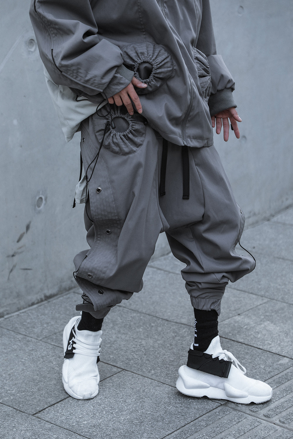 Grey Industrial Movement Wilderness Pants