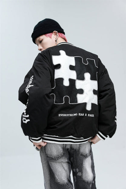 Puzzle Winter Bomber Jacket