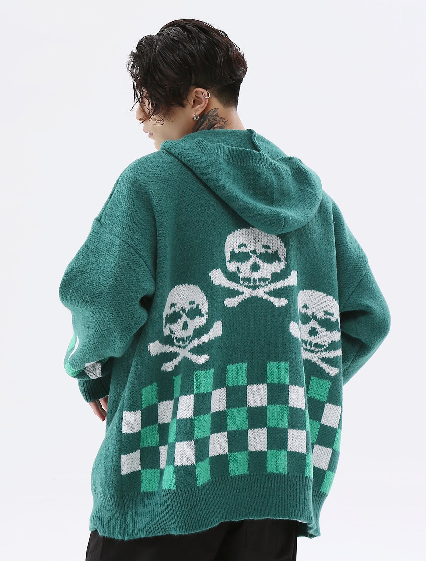 Triple Skull Knit Jacket