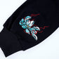 Blue Kirin Embroidery Hoodie