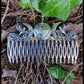 Triple Moon Bridal Veil Comb