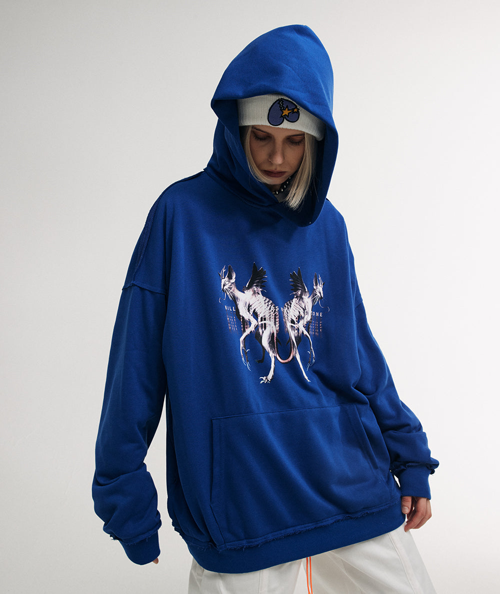 Flying Devil Cats Hoodie