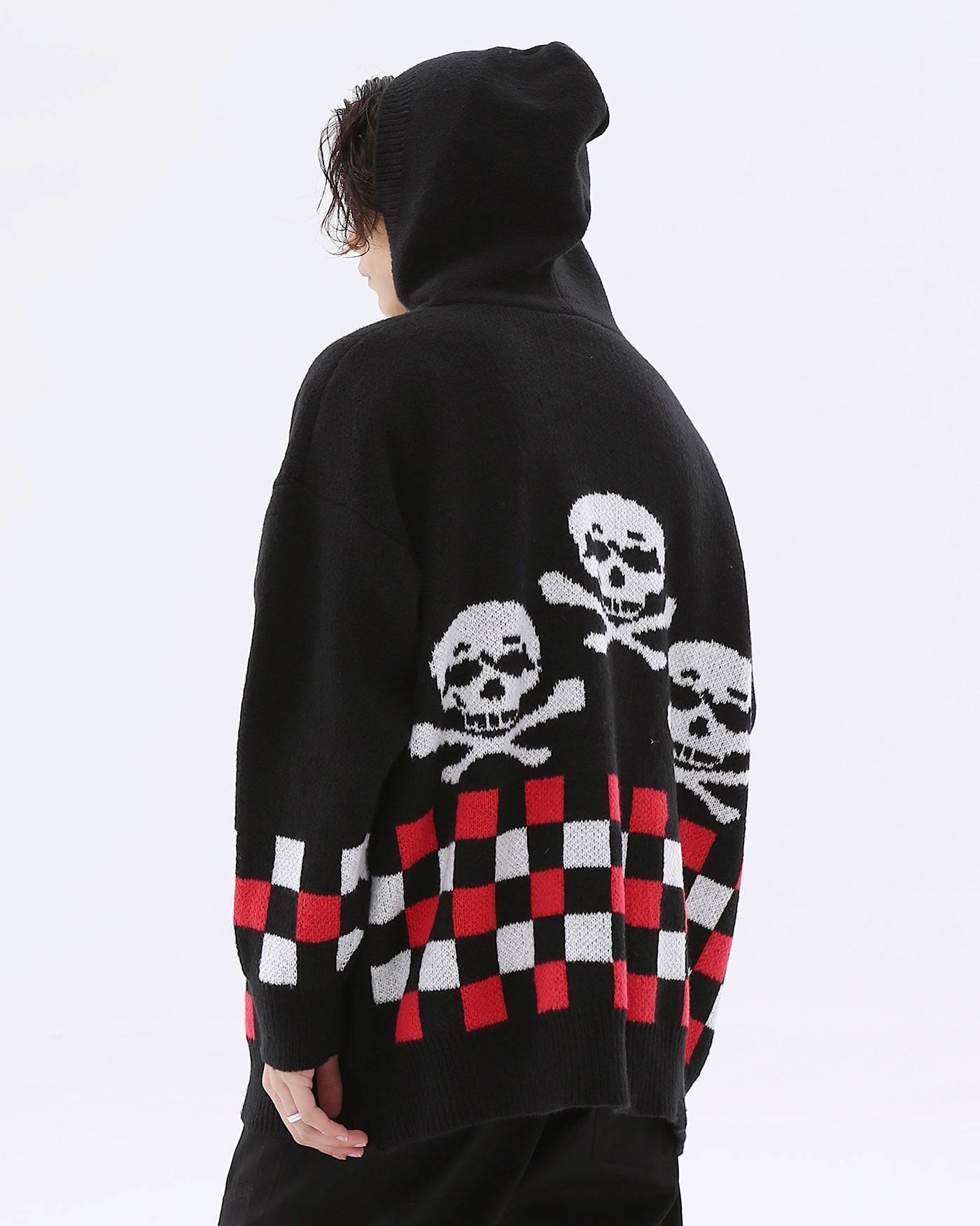 Triple Skull Knit Jacket