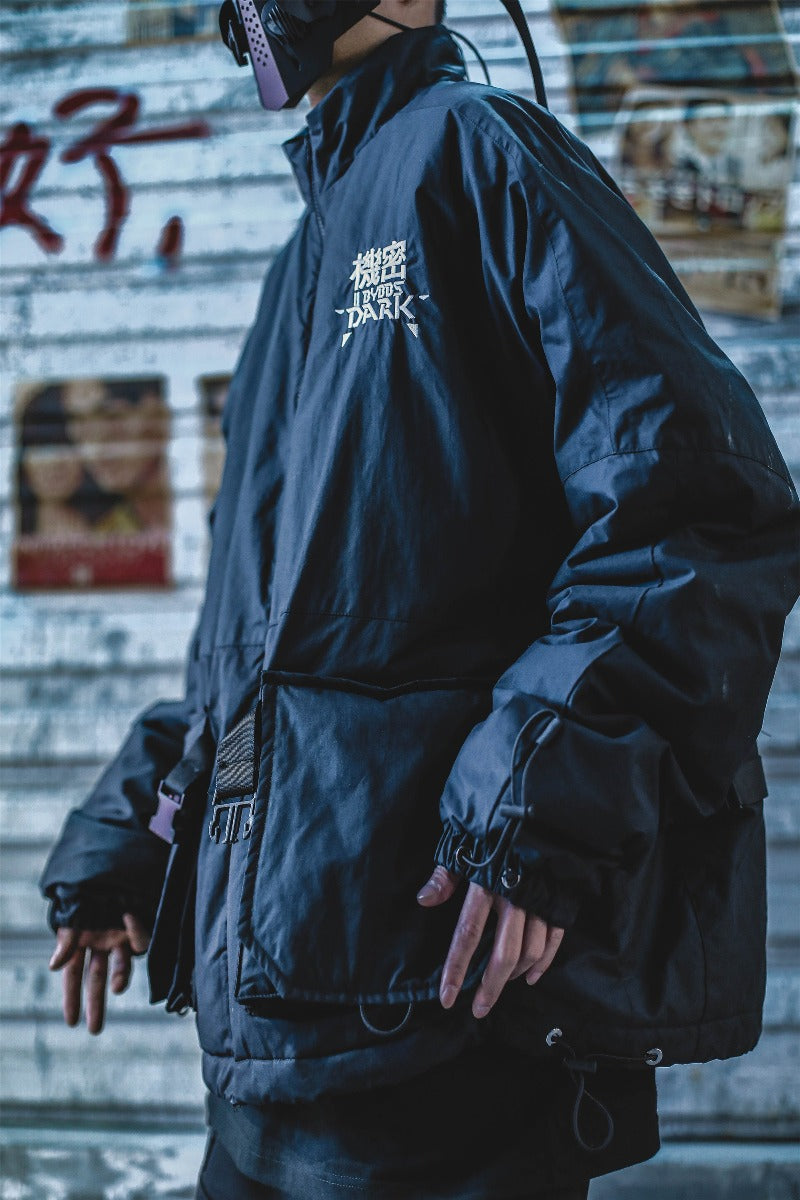 Black Neighborhood Winter Jacket