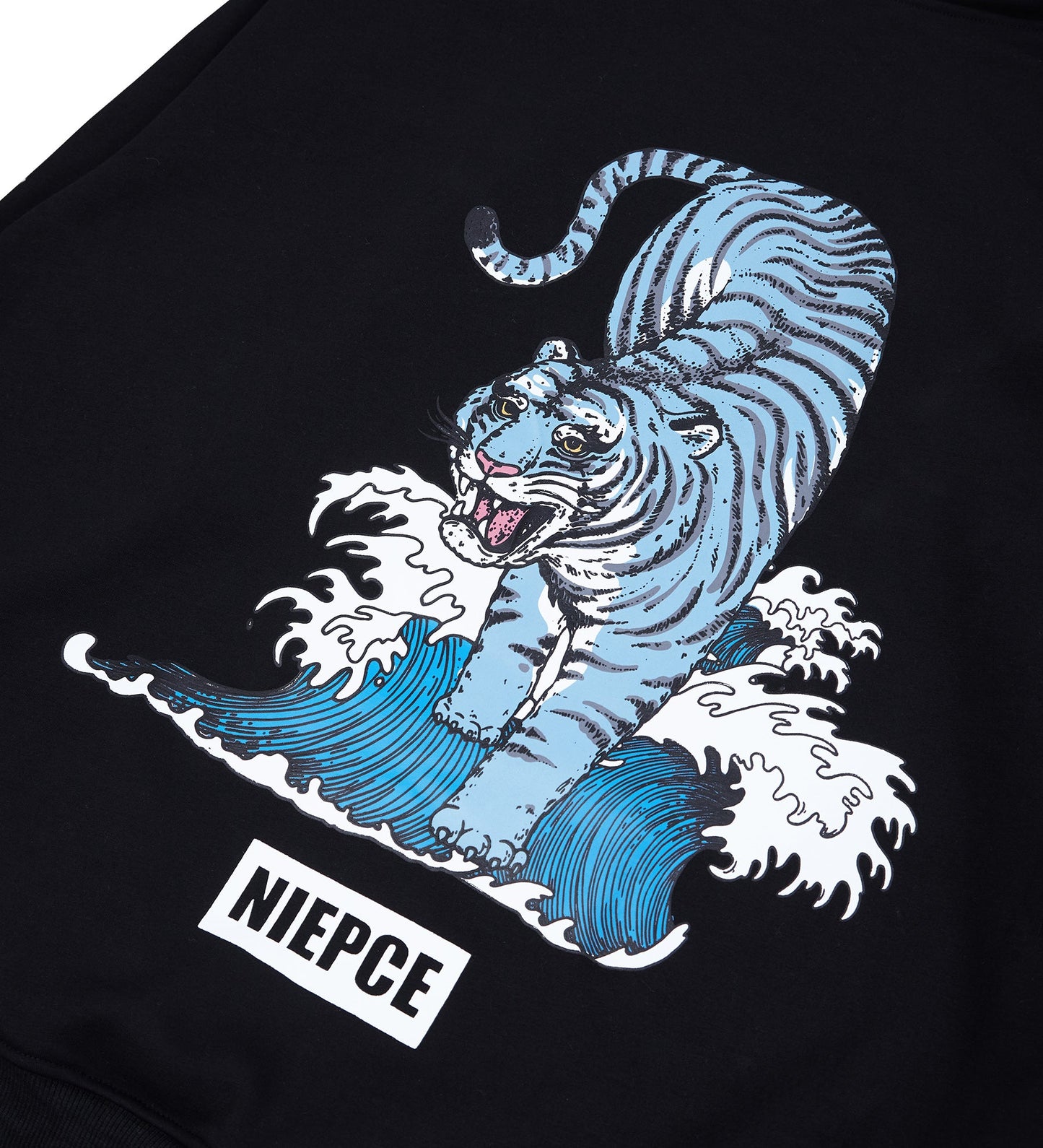 Blue Tiger Ocean Hoodie