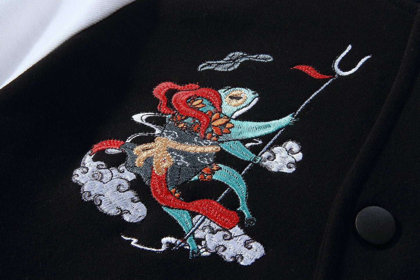 Frog Warrior Embroidery Jacket