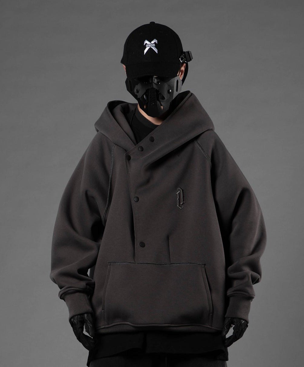 H38 Utility Layered Hoodie