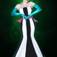 Sandworm Striped Gown