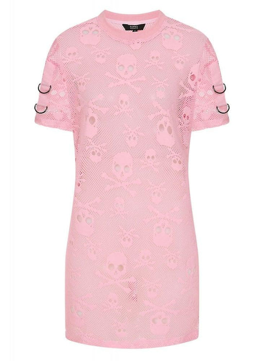 Pink Keiko Net Dress