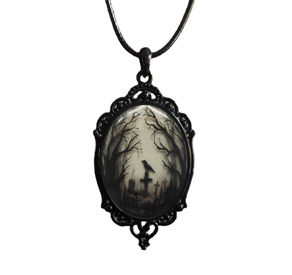 Aradia Crow Necklace