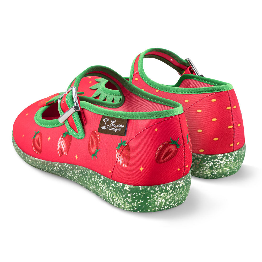 Chocolaticas® Berry Bliss Women's Mary Jane Flat