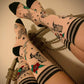 Tattooed Lady Crew Socks