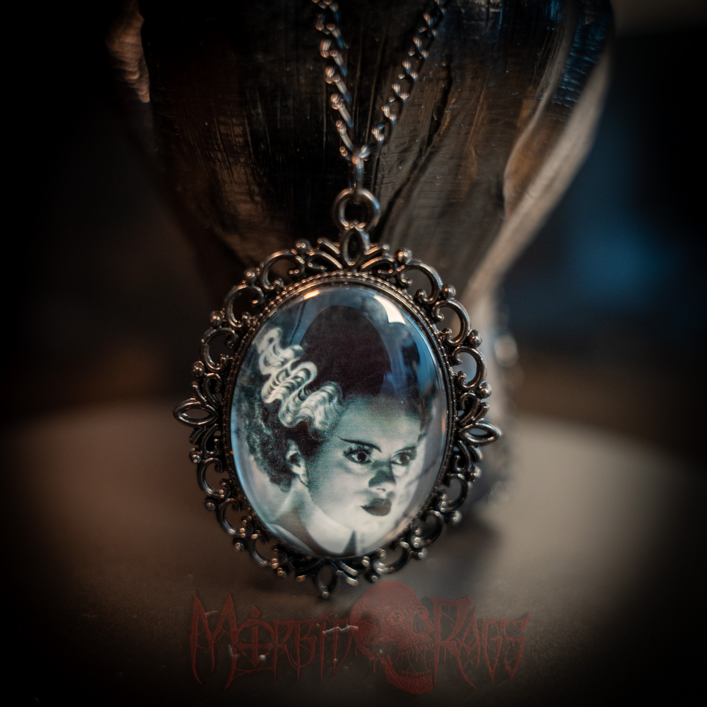 Bride of Frankenstein Necklace