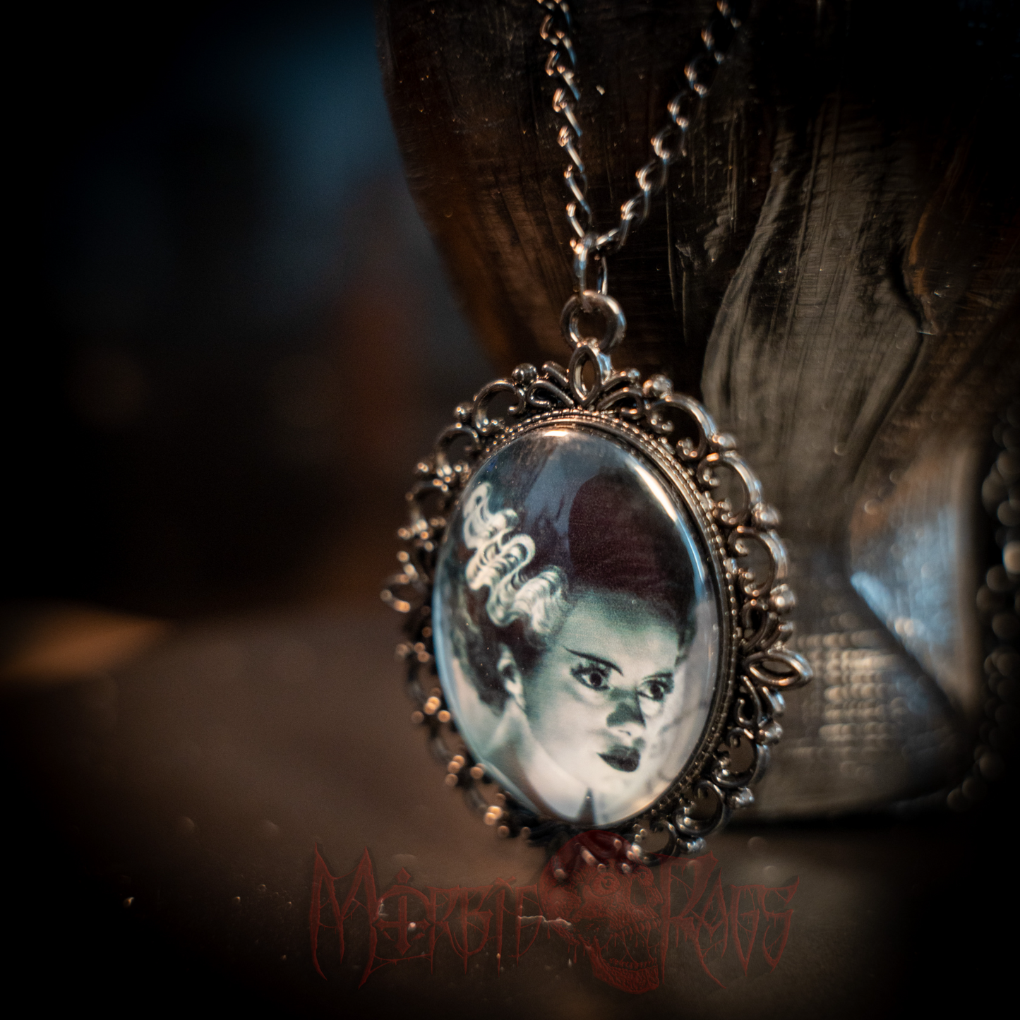 Bride of Frankenstein Necklace