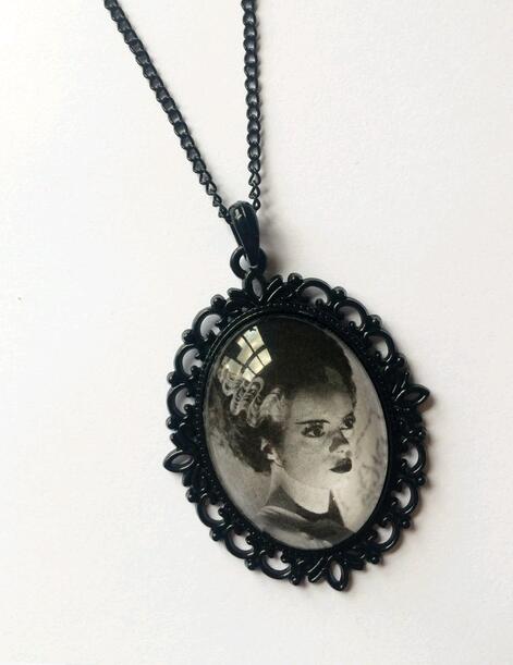 Bride of Frankenstein Necklace