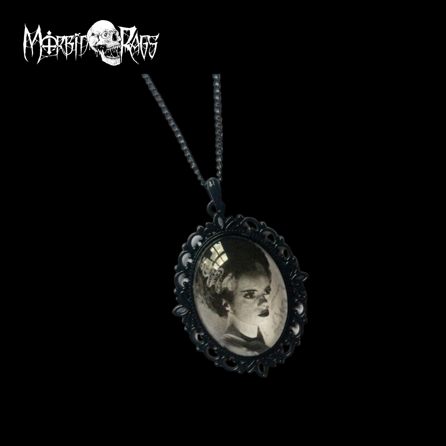 Bride of Frankenstein Necklace