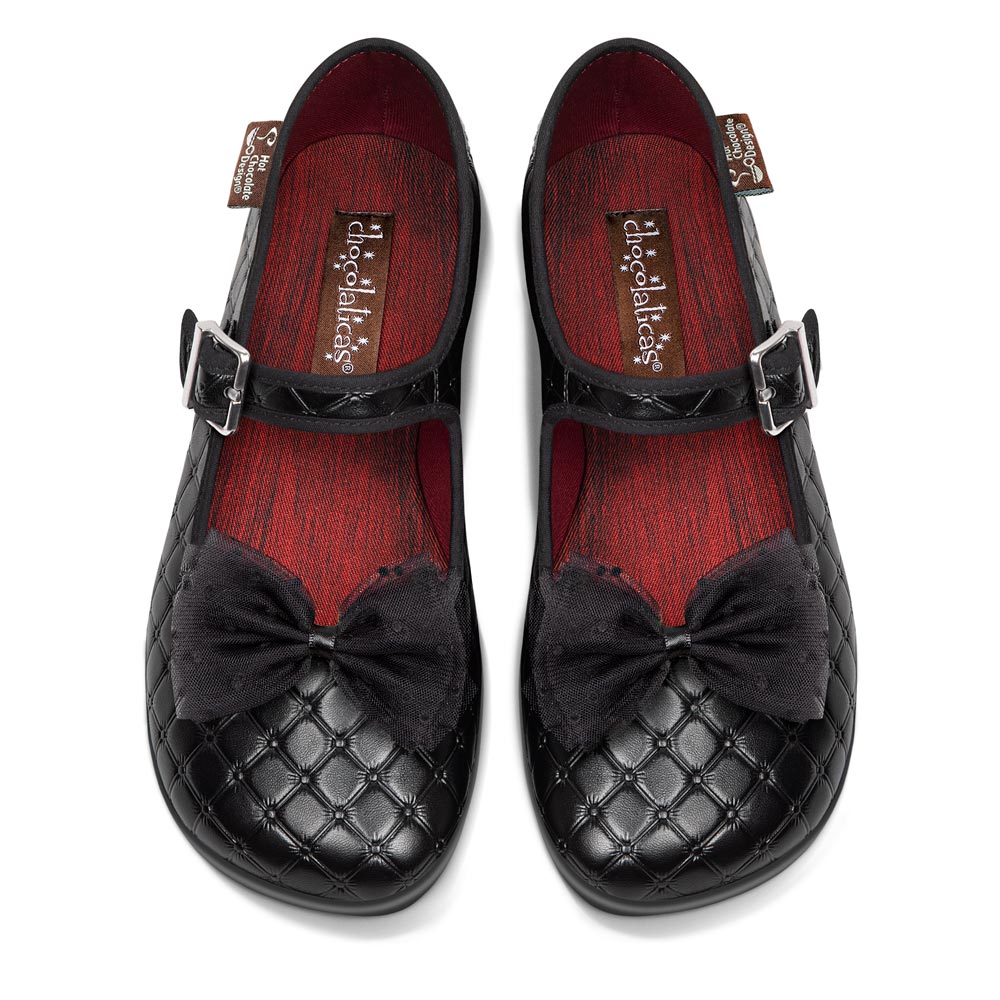 Chocolaticas® Coffin Women's Mary Jane Flat