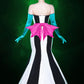 Sandworm Striped Gown