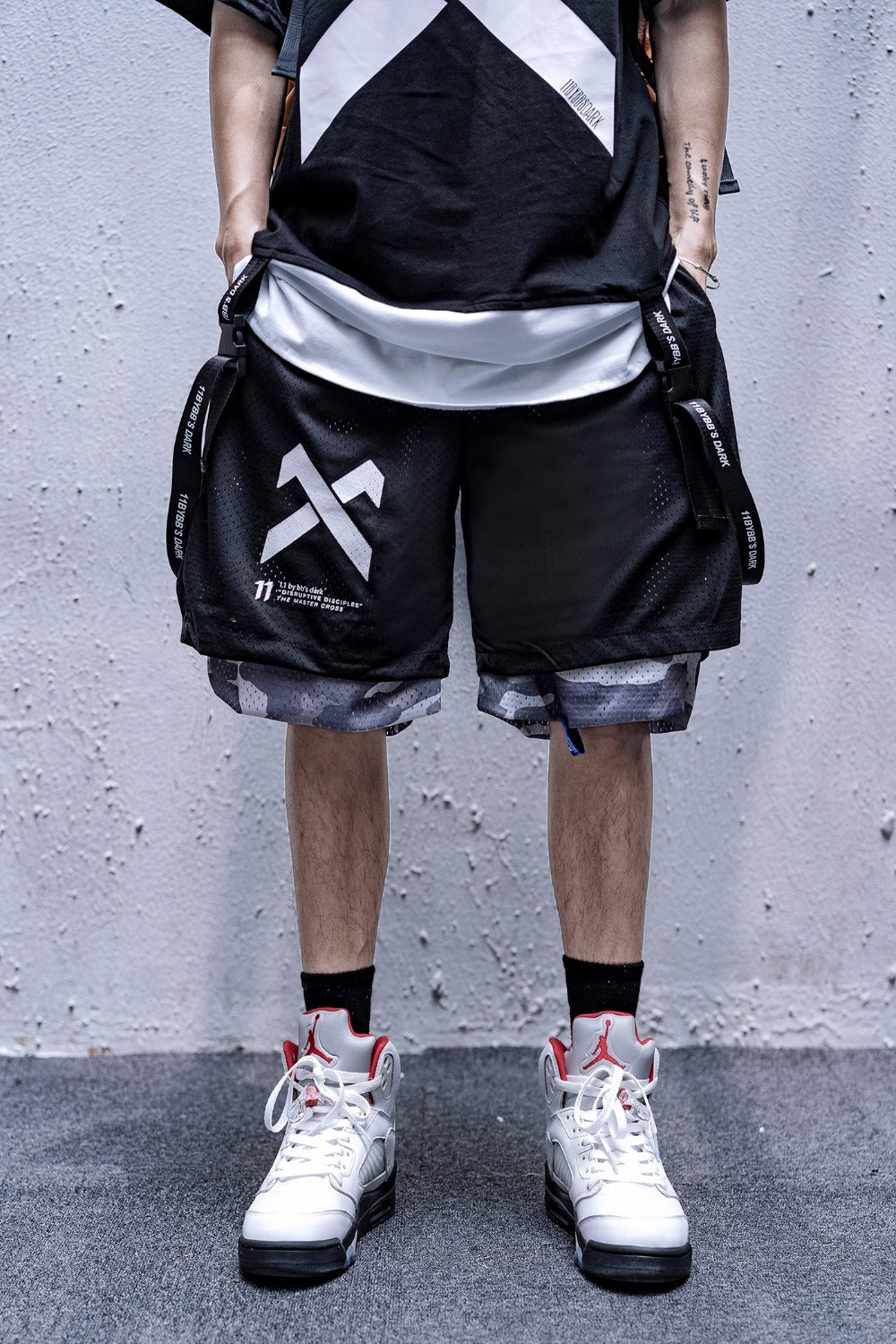 Reversible X11 Basketball Shorts - Double Sided With Two Colors