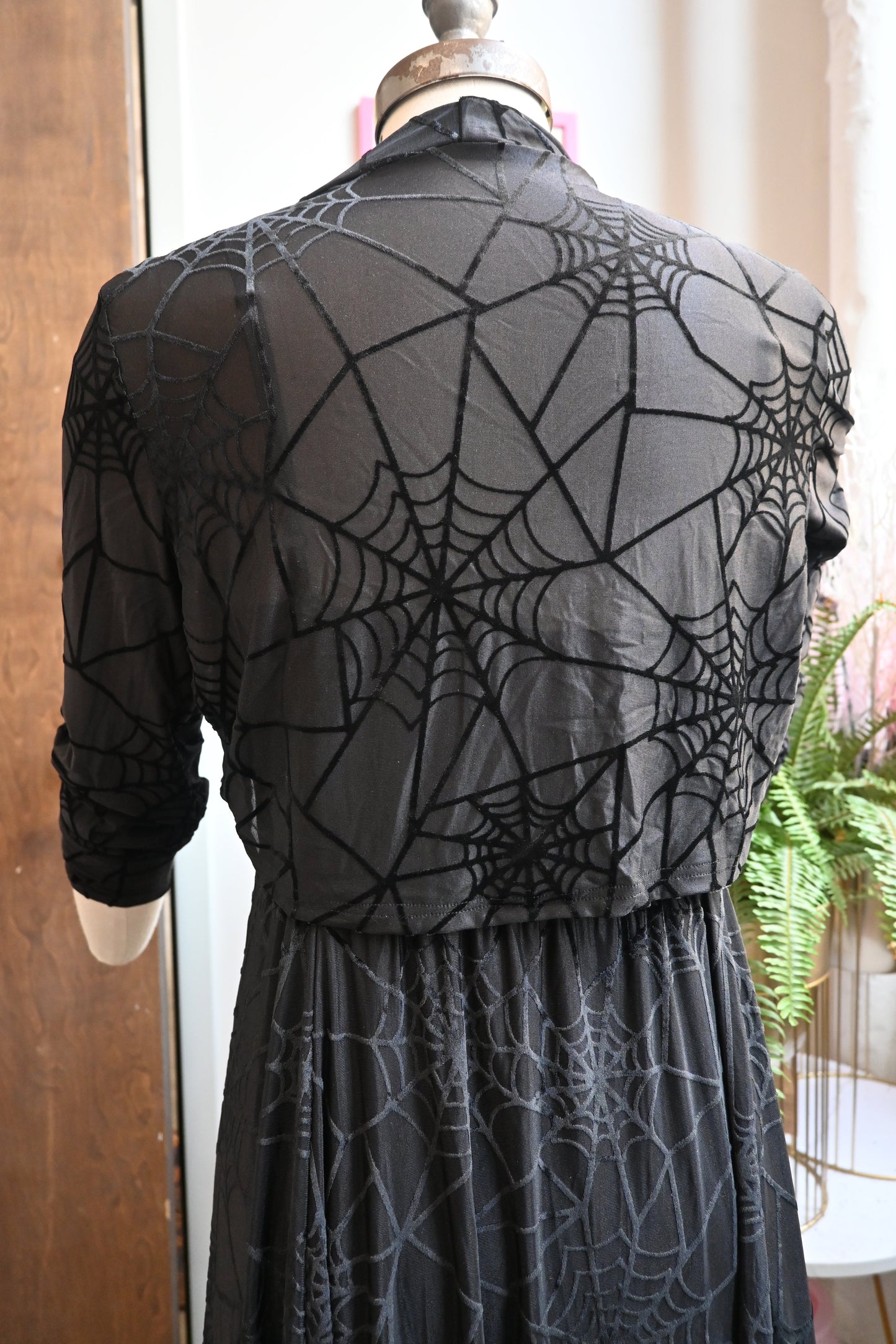 Willow Dress and Bolero in Black