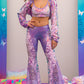 ElectroChrome Sequin Groove Pants