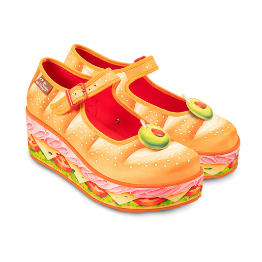 Chocolaticas® Footlong Women's Mary Jane Platform