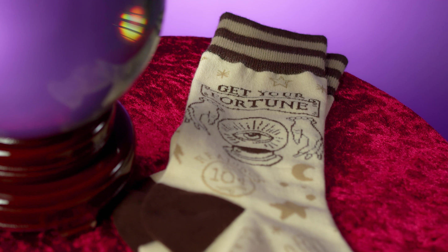 Fortune Teller Crew Socks