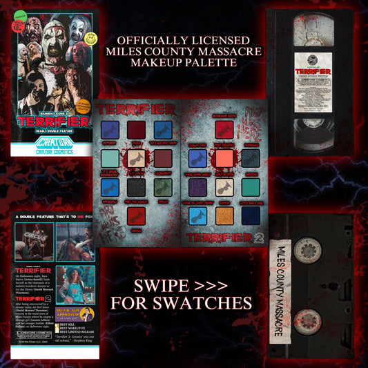 MILES COUNTY MASSACRE MAKEUP PALETTE