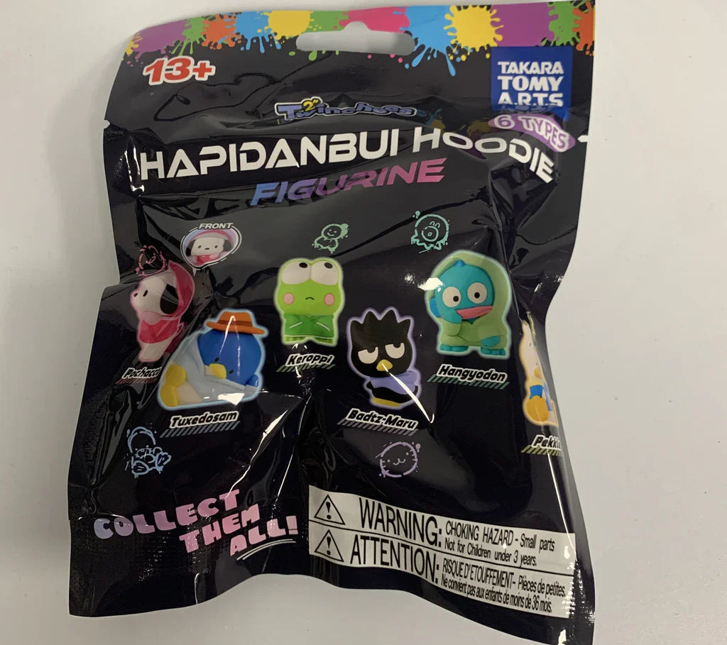 Twinchees Sanrio Hapidanbui Hoodie Figurine Mystery Bag (1 Blind Bag)